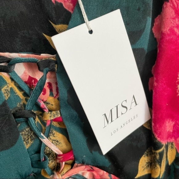 MISA LOS ANGELES FLORAL MORGAN ROBE - Picture 5 of 8